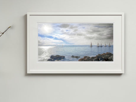 Summers Evening, Bangor - signed limited edition print by Lucas Creative Art