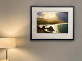 Sun on Sea - Standard Framed Black