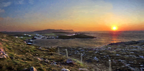 Sunset on Dooey, Donegal