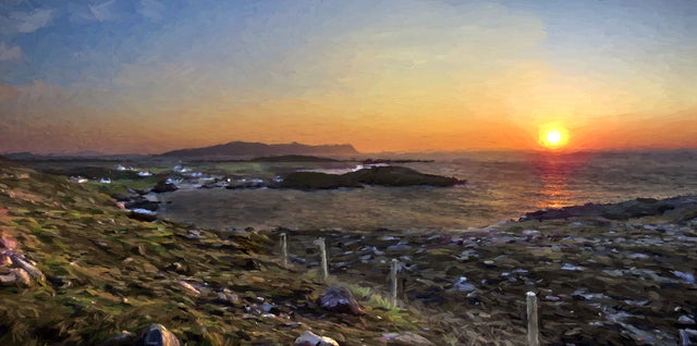 Sunset on Dooey, Donegal