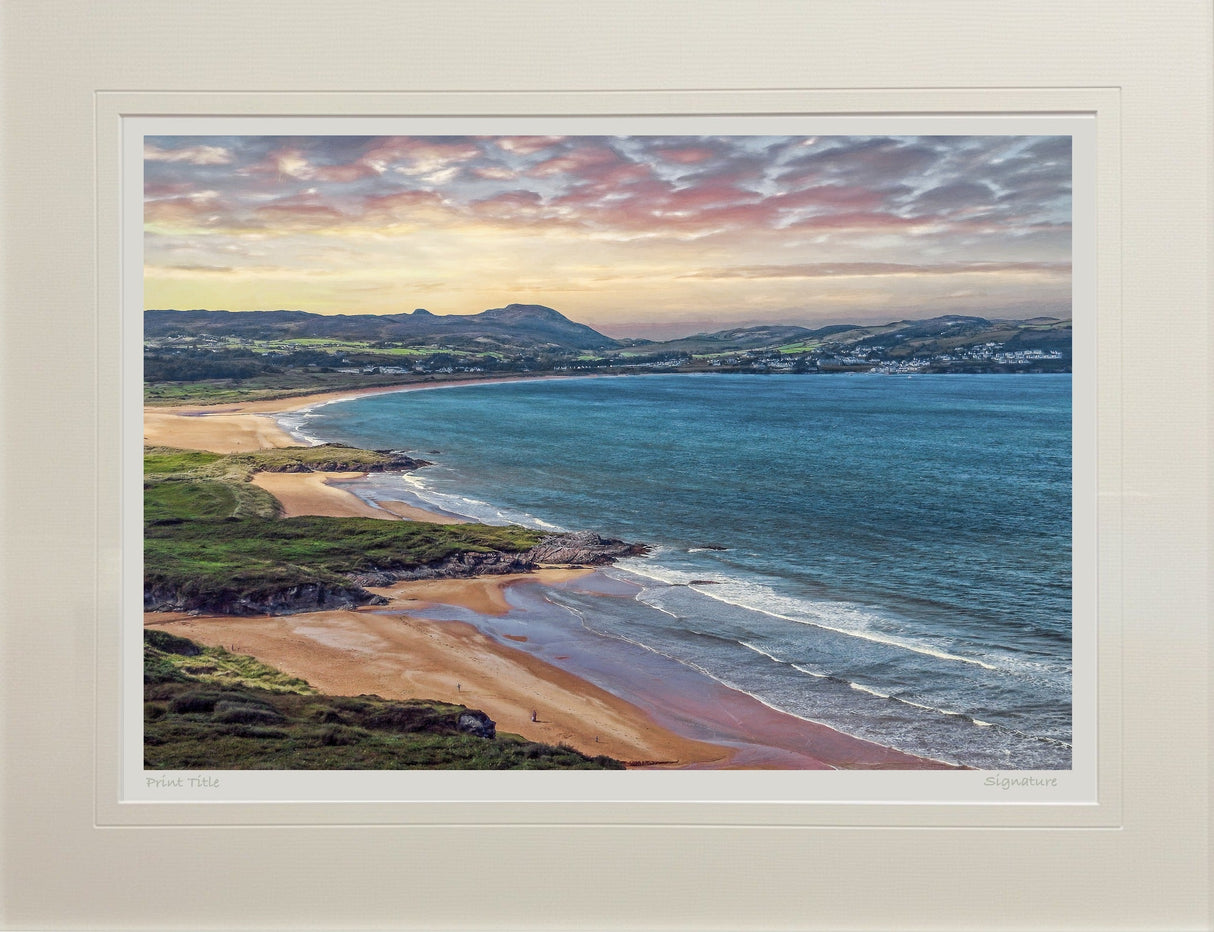 Sunset Portsalon - signed limited edition print by Lucas Creative Art