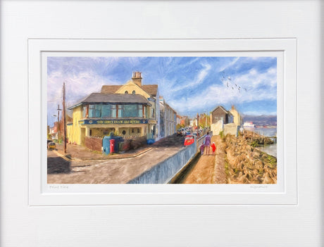 The Dirty Duck, Holywood - signed limited edition print by Lucas Creative Art