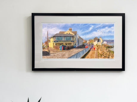 The Dirty Duck, Holywood - signed limited edition print by Lucas Creative Art