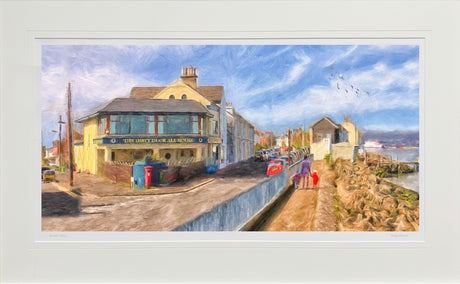 The Dirty Duck, Holywood - signed limited edition print by Lucas Creative Art