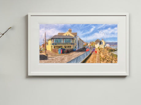 The Dirty Duck, Holywood - signed limited edition print by Lucas Creative Art