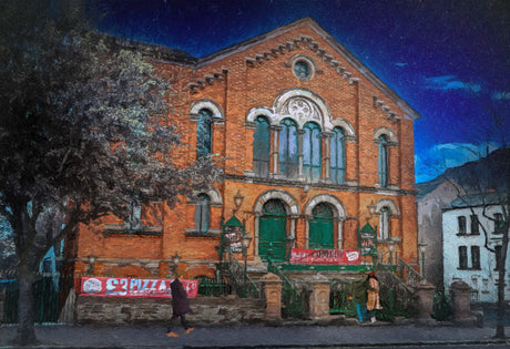 The Empire, Belfast - signed limited edition print by Lucas Creative Art