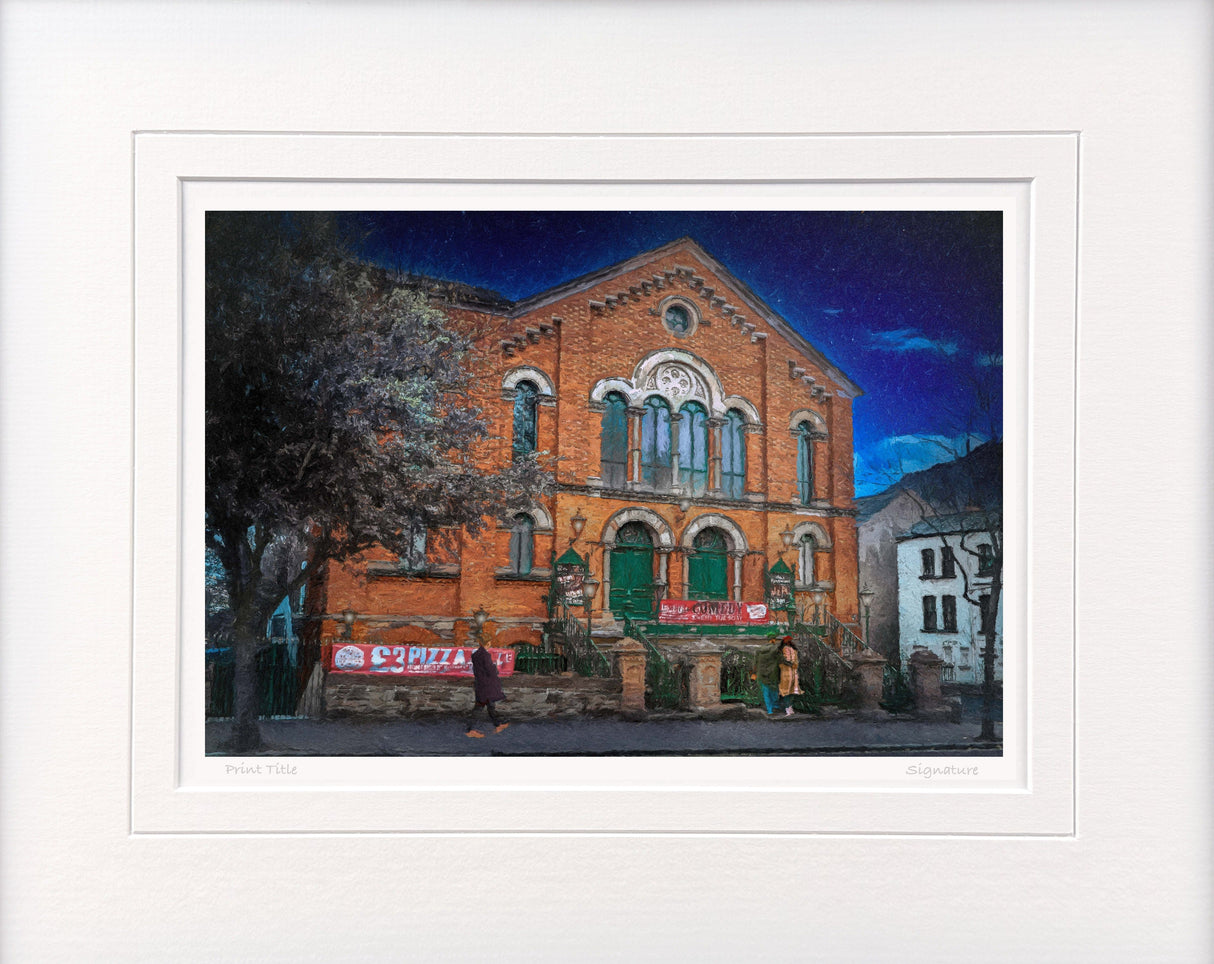 The Empire, Belfast - signed limited edition print by Lucas Creative Art