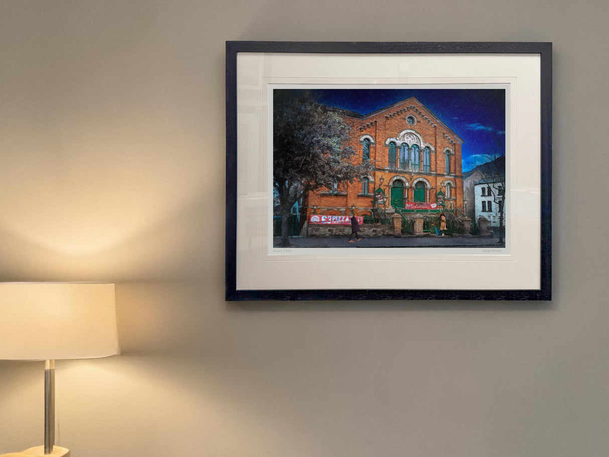 The Empire, Belfast - signed limited edition print by Lucas Creative Art