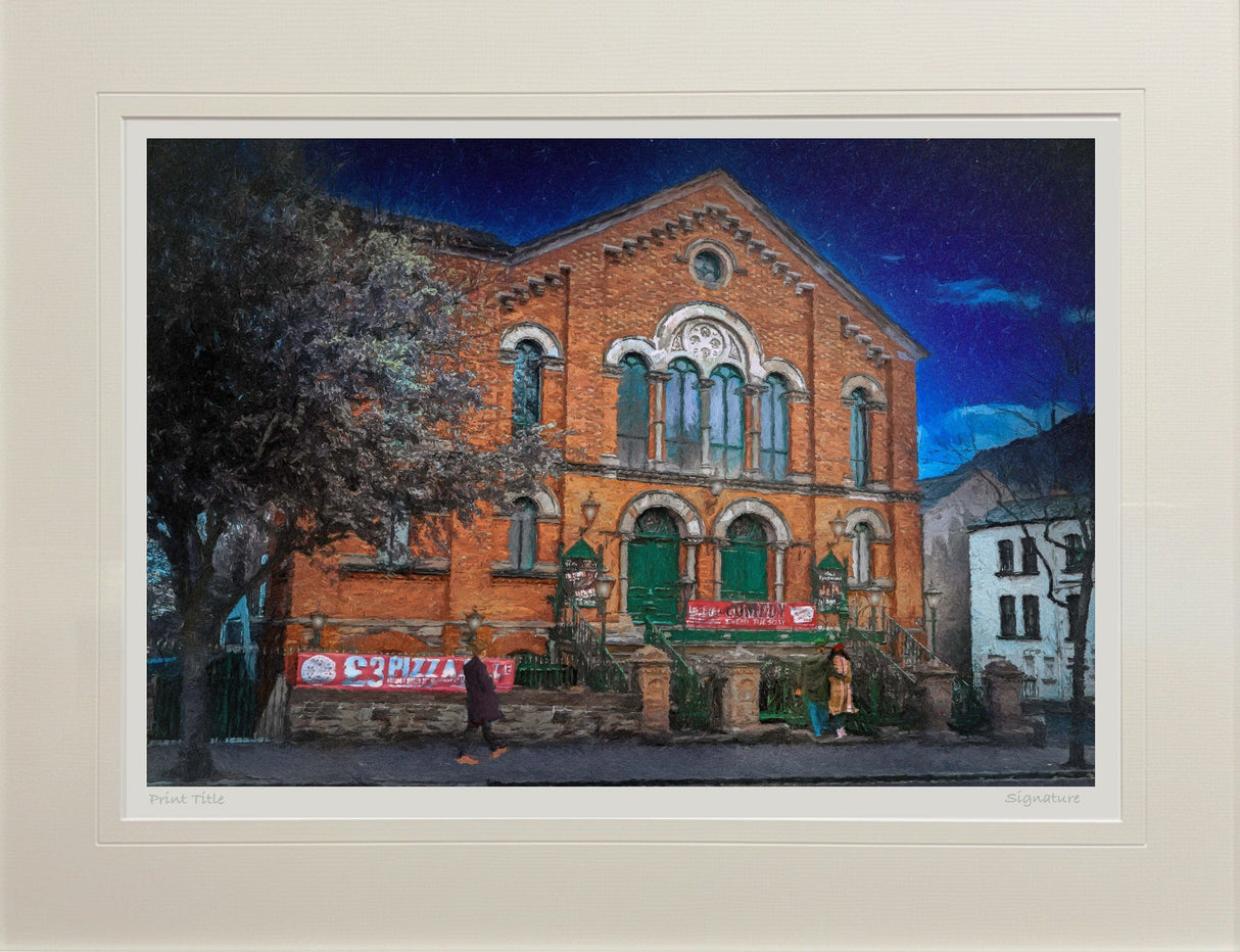 The Empire, Belfast - signed limited edition print by Lucas Creative Art