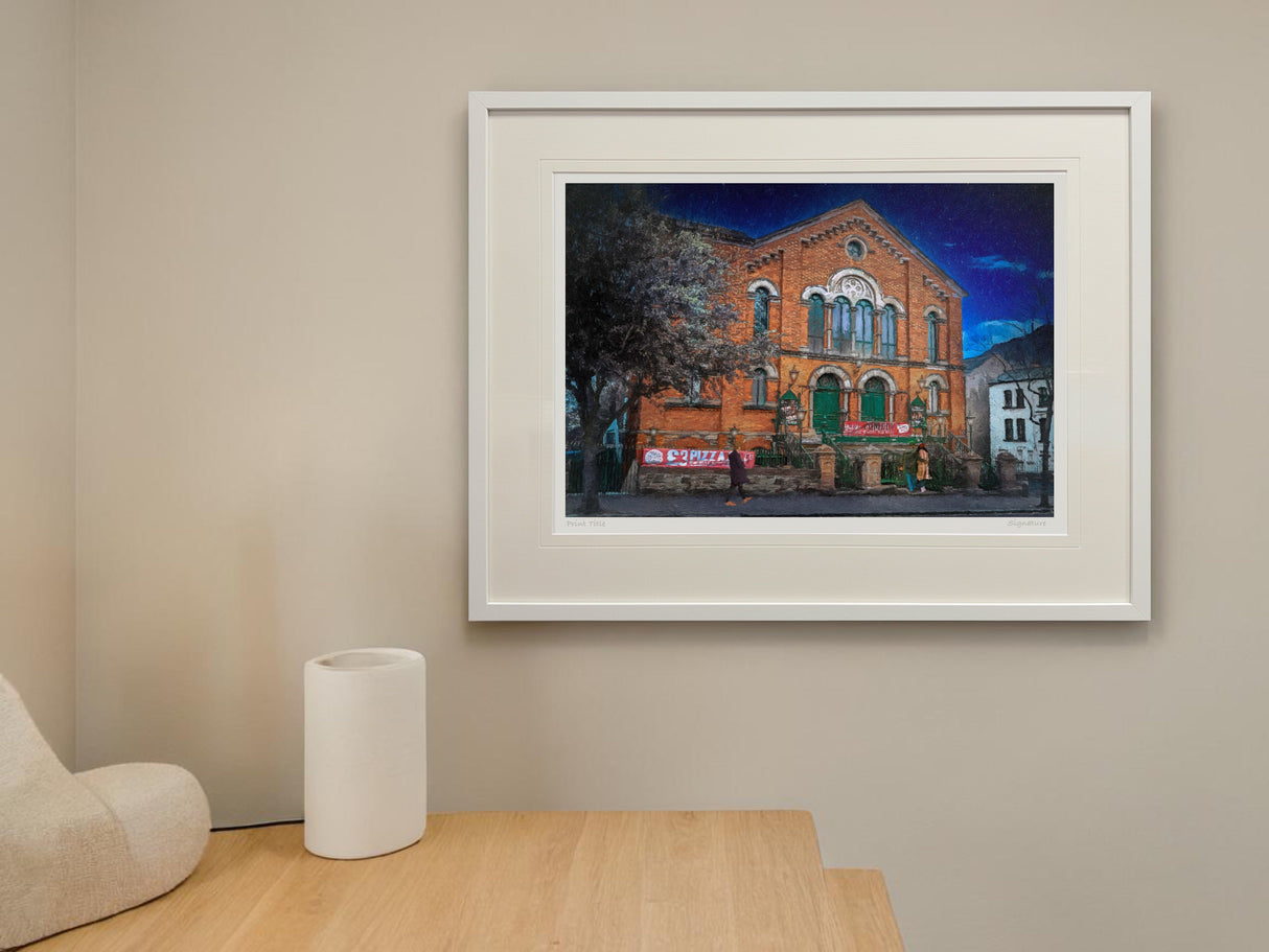 The Empire, Belfast - signed limited edition print by Lucas Creative Art
