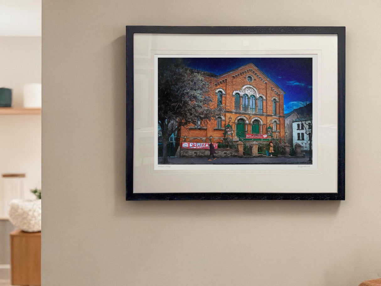The Empire, Belfast - signed limited edition print by Lucas Creative Art