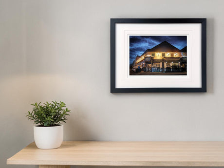 The Errigle Inn, Belfast - Small Framed Black