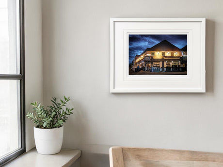 The Errigle Inn, Belfast - Small Framed White