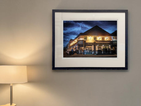 The Errigle Inn, Belfast - Standard Framed Black