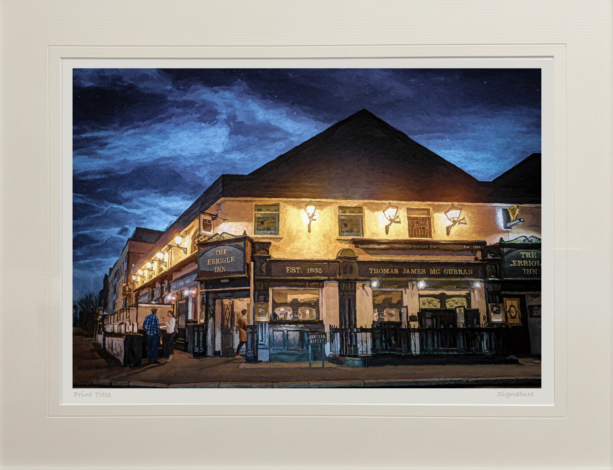 The Errigle Inn, Belfast - Standard Print Only