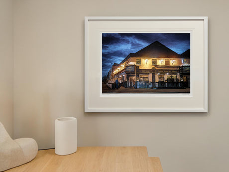 The Errigle Inn, Belfast - Standard Framed White