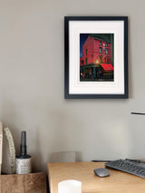 The Garrick, Belfast - signed limited edition print by Lucas Creative Art