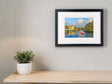 The Harbour Bunbeg - Small Framed Black