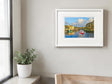 The Harbour Bunbeg - Small Framed White
