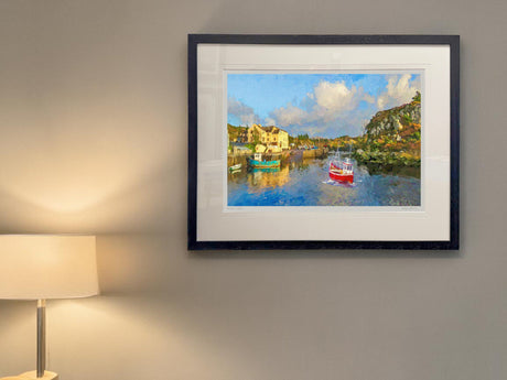 The Harbour Bunbeg - Standard Framed Black
