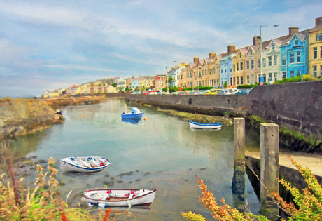The Long Hole, Bangor - signed limited edition print by Lucas Creative Art