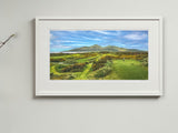 The Long Par 3, Royal County Down - signed limited edition print by Lucas Creative Art