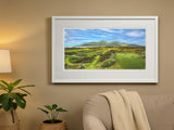 The Long Par 3, Royal County Down - signed limited edition print by Lucas Creative Art