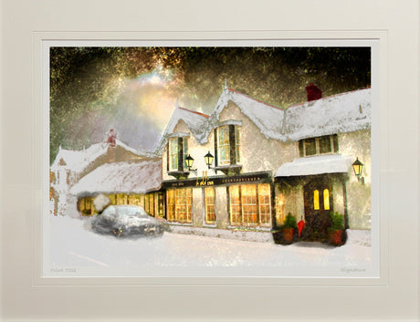 The Red Umbrella - signed limited edition print by Lucas Creative Art