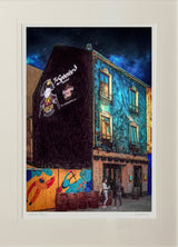 The Spaniard, Belfast - signed limited edition print by Lucas Creative Art
