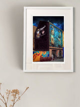 The Spaniard, Belfast - signed limited edition print by Lucas Creative Art