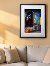 The Spaniard, Belfast - signed limited edition print by Lucas Creative Art