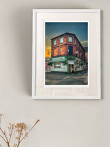 The Sunflower, Belfast - signed limited edition print by Lucas Creative Art
