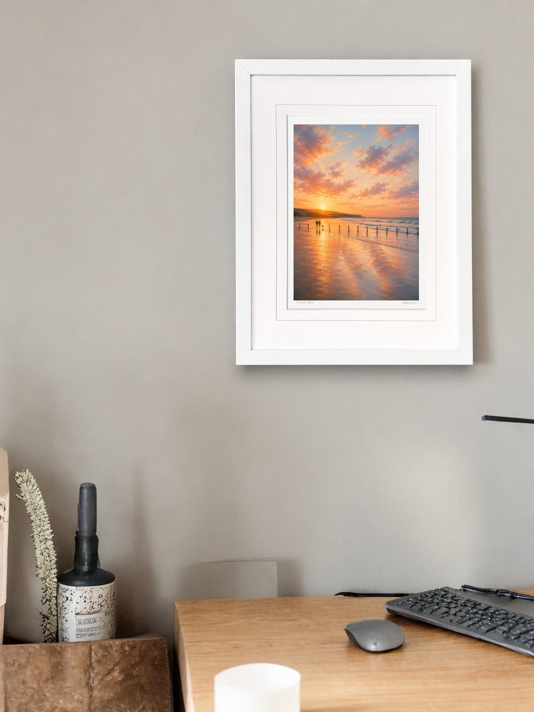 Those Endless Summers - Small Framed White