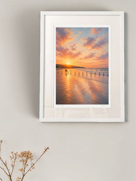 Those Endless Summers - Standard Framed White
