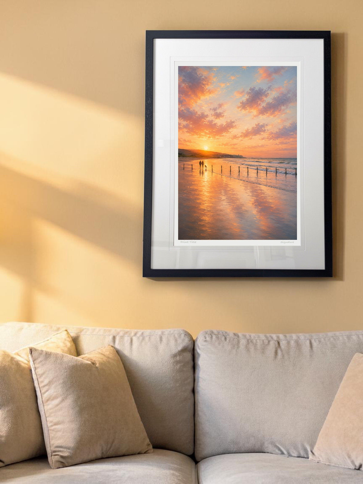 Those Endless Summers - XL Framed Black