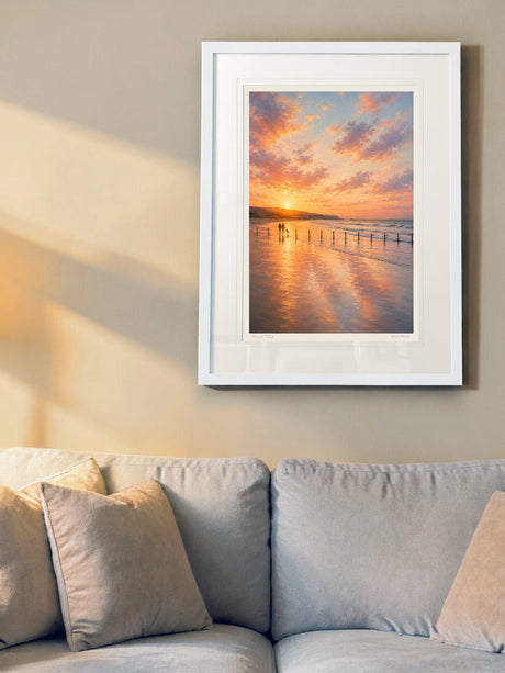 Those Endless Summers - XL Framed White