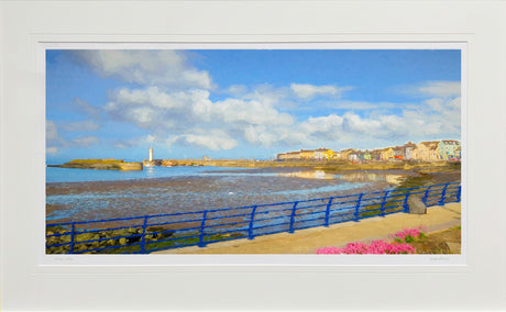 Tides Out, Donaghadee - signed limited edition print by Lucas Creative Art