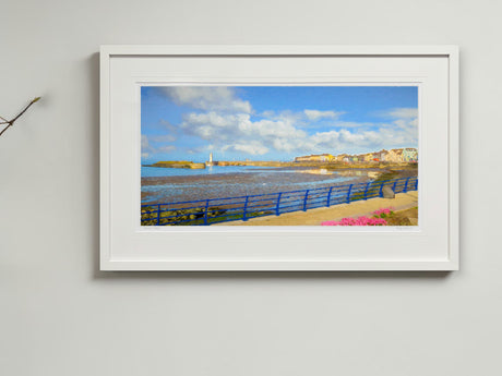 Tides Out, Donaghadee - signed limited edition print by Lucas Creative Art