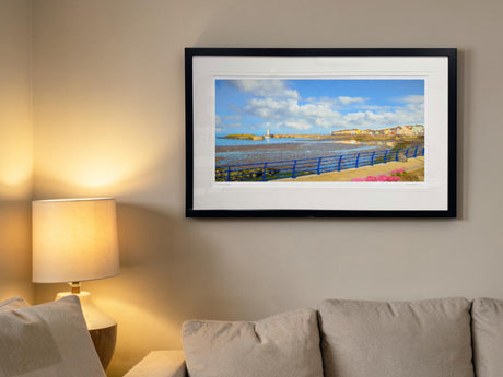 Tides Out, Donaghadee - signed limited edition print by Lucas Creative Art