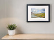 Tides Out - Small Framed Black