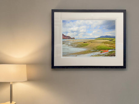 Tides Out - Standard Framed Black