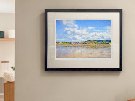 Time and Tide, Carrigart - XL Framed Black