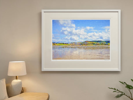 Time and Tide, Carrigart - XL Framed White