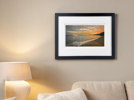 Time For Reflection, Helens Bay - signed limited edition print by Lucas Creative Art