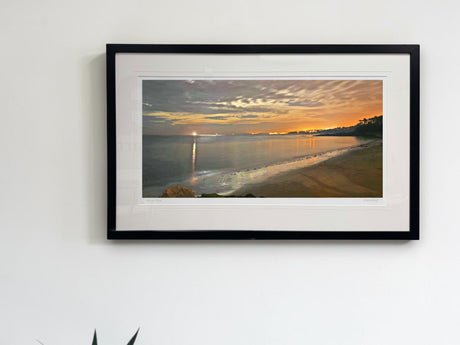 Time For Reflection, Helens Bay - signed limited edition print by Lucas Creative Art