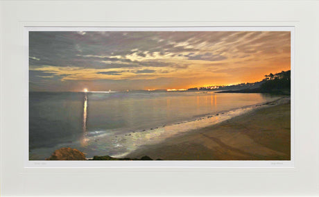 Time For Reflection, Helens Bay - signed limited edition print by Lucas Creative Art