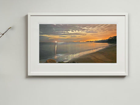 Time For Reflection, Helens Bay - signed limited edition print by Lucas Creative Art