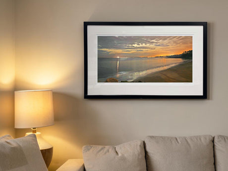 Time For Reflection, Helens Bay - signed limited edition print by Lucas Creative Art