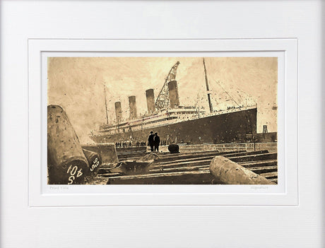 Titanic, Belfast, 1912 - signed limited edition print by Lucas Creative Art