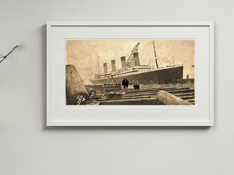 Titanic, Belfast, 1912 - signed limited edition print by Lucas Creative Art